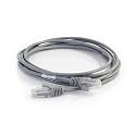 C2G/Cables to Go 01094 Cat6 Snagless Unshielded (UTP) Slim Network Patch Cable, Gray (8 Feet/2.43 Meters)