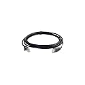 C2G/Cables to Go 01106 Cat6 Snagless Unshielded (UTP) Slim Network Patch Cable, Black (7 Feet/2.13 Meters)