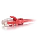 C2G/ Cables to Go 04000 Cat6 Cable - Snagless Unshielded Ethernet Network Patch Cable, Red (6 Feet, 1.82 Meters)