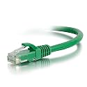 C2G/Cables to Go 27177 Cat6 Snagless Unshielded (UTP) Network Patch Cable, Green (100 Feet/30.48 Meters)