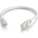 C2G/ Cables To Go C2G/Cables to Go 04042 Cat6 Snagless Unshielded (UTP) Network Patch Cable, White (30 Feet/9.14 Meters)