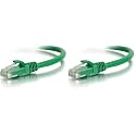 C2G Legrand Cat6 Ethernet Cable - Snagless Unshielded, Green Network, 1 Foot UTP, 1 Count (Pack of 2)