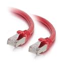 C2G Legrand Cat6 Ethernet Cable, Snagless Shielded Cat6a Patch Cable, Red Network Patch Cable, 1 Foot Snagless STP Ethernet Cable, 1 Count, C2G 00842