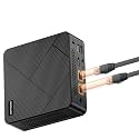 C4 Mini PC 11 Pro, Ryzen 5 3550H Mini Desktop Computer (Beat N150/N100/N95) Dual 1000Mbps NIC LAN, 8GB RAM 256GB SSD Micro PC, WiFi 5, BT 5.0, Triple Display, PC for Home Theater, Office