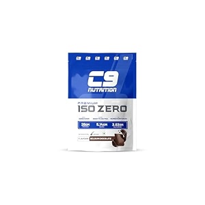 c9 nutrition iso zero whey isolate 1 serving  26gm protein  514gm bcaa  383 gm glutamine  banned substance free  gluten free  iso9001gmp certified  lab tested 1 serving chocolate
