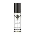 CA Perfume Impression of Amber Sky Unisex Fragrance Oil Amber Spicy Scent Long Lasting Perfumes for Women &amp; Men Travel Size TSA Ready Mini Parfum Body Oil Roll-on 0.33 Fl Oz 10ml