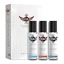 CA Perfume Impression of Aventura, Amber Rouge Saffron, Mr. Spartan for Men Discovery Set Cologne for Men Travel Size TSA Ready for Day and Night Wear 0.33 Fl Oz 10ml