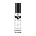 CA Perfume Impression of Back To Black Unisex Eau De Parfum Amber Woody Scent Long Lasting Unisex Fragrance Travel Size TSA Ready for Day and Night Wear 0.33 Fl Oz 10ml