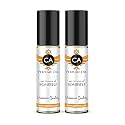 CA Perfume Impression of Bombself for Women Eau De Parfum Floral Fruity Scent Long Lasting Perfumes for Women Travel Size TSA Ready for Day and Night Wear 0.33 Fl Oz 10ml (Pack of 2)