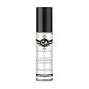 CA Perfume Impression of Dark Amber &amp; Ginger Lily for Women Fragrance Oil Amber Woody Scent Long Lasting Perfumes for Women Travel Size TSA Ready Mini Parfum Body Oil Roll-on 0.33 Fl Oz 10ml