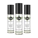 CA Perfume Impression of English Pear &amp; Freesia Unisex Eau De Parfum Chypre Fruity Scent Long Lasting Unisex Fragrance Travel Size TSA Ready for Day and Night Wear 0.33 Fl Oz 10ml (Pack of 3)