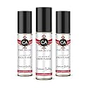 CA Perfume Impression of Eros Flame for Men Eau De Parfum Woody Spicy Scent Long Lasting Cologne for Men Travel Size TSA Ready for Day and Night Wear 0.33 Fl Oz 10ml (Pack of 3)