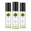 CA Perfume Impression of Jerselle Lavande for Women Eau De Parfum Floral Woody Musk Scent Long Lasting Perfumes for Women Travel Size TSA Ready for Day and Night Wear 0.33 Fl Oz 10ml (Pack of 3)