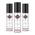 CA Perfume Impression of A La Rose for Women Eau De Parfum Floral Scent Long Lasting Perfumes for Women Travel Size TSA Ready for Day and Night Wear 0.33 Fl Oz 10ml (Pack of 3)