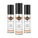CA Perfume Impression of Libre Women Intense Eau De Parfum Amber Fougere Scent Long Lasting Perfumes for Women Travel Size TSA Ready for Day and Night Wear 0.33 Fl Oz 10ml (Pack of 3)