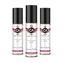 CA Perfume Impression of Live for Women Eau De Parfum Floral Fruity Scent Long Lasting Perfumes for Women Travel Size TSA Ready for Day and Night Wear 0.33 Fl Oz 10ml (Pack of 3)