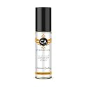 CA Perfume Impression of Midnight Gold Unisex Fragrance Oil Amber Woody Scent Long Lasting Perfumes for Women &amp; Men Travel Size TSA Ready Mini Parfum Body Oil Roll-on 0.33 Fl Oz 10ml
