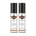 CA Perfume Impression of The One For Men Eau De Parfum Woody Spicy Scent Long Lasting Cologne for Men Travel Size TSA Ready for Day and Night Wear 0.33 Fl Oz 10ml (Pack of 2)