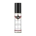 CA Perfume Impression of Sandalwood Dark Intense for Women Fragrance Oil Amber Woody Scent Long Lasting Perfumes for Women Travel Size TSA Ready Mini Parfum Body Oil Roll-on 0.33 Fl Oz 10ml