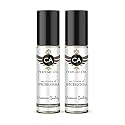 CA Perfume Impression of Spicebloom for Men Eau De Parfum Woody Spicy Scent Long Lasting Cologne for Men Travel Size TSA Ready for Day and Night Wear 0.33 Fl Oz 10ml (Pack of 2)