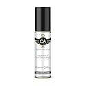 CA Perfume Impression of Vlntn Uomo for Men Perfume Oil Leather Scent Long Lasting Cologne for Men Travel Size TSA Ready Mini Parfum Body Oil Roll-on 0.33 Fl Oz 10ml