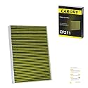 CARORY Cabin Air Filter w/Activated Carbon for Audi Q5 (2018-2025), A4 (2017-2023), RS5 (2018-2025), A5 (2018-2023), A6 (2023), Q7 (2017-2025), S4 (2018-2025), Porsche Cayenne, OE# 4M0-819-439, CF211