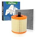 Cabin &amp; Engine Air Filter for 2016-2019 Chevy Cruze 1.4L (Not For Limited)