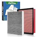 Cabin & Engine Air Filter Combo for 2014-2021 Toyota Tundra 5.7L/4.6L