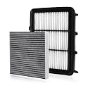 Cabin &amp; Engine Air Filter Combo for Honda Accord 2018-2022 1.5L Gas