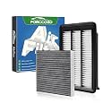 Cabin &amp; Engine Air Filter Combo for Honda Civic 2016-2021 L4 1.5L