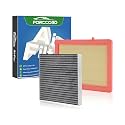 Cabin &amp; Engine Air Filter Combo for Chevrolet Chevy Equinox 2018-2026