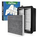 Cabin &amp; Engine Air Filter Kit for Honda Accord 2014-2015 2017-2022 (2.0L)
