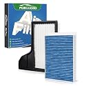 Cabin & Engine Air Filter Kit for Ford Mustang 2015-2023