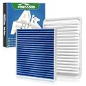 Cabin &amp; Engine Air Filter Kit for Toyota Corolla 2009-2019, Yaris 2007-2018