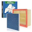 Cabin &amp; Engine Air Filter Kit for 2007-2025 RAM 2500 3500 4500 5500 L6 6.7L