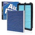 Cabin &amp; Engine Air Filter Kit for Hyundai Tucson 2022-26, Santa Fe 2021-26
