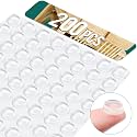 Cabinet Door Bumpers Quiet 200PCS Drawer Bumpers Pads Self Adhesive