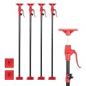 Cabinet Jack Support Pole, 4 Pack 45-114 in Adjustable Heights Support Pole