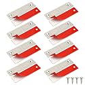 Cabinet Magnet Jiayi Door Catch, 8 Pack Ultra Thin Cabinet Door Magnetic 30 LB Kitchen Drawer Magnets Closures, Door Magnetic Catch Cupboard Double Magnets Latch for Wardrobe Closet Door Closing