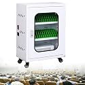 Cabinet Rechargeable Mobile Phone Charging Cabinet,Aluminum Alloy Mobile Phone Cabinet, Portable Mobile Phone Storage Box,Mobile Phone Safe