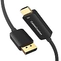 CableCreation DisplayPort to HDMI Cable 3 FT, DP 1.2 to HDMI 4K@30Hz