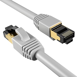 Cables Direct Online Cat8 Grey 3FT SFTP