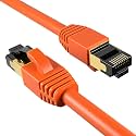 Cables Direct Online Cat8 Orange 2FT SFTP
