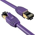 Cables Direct Online Cat8 Purple 10FT SFTP