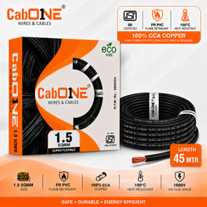 CabONE Lite 1.5 Sqmm Electrical Wire45MSingle CoreCopperFR