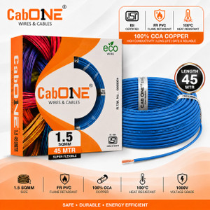 CabONE Lite 1.5 Sqmm Electrical Wire45MSingle CoreCopperFR