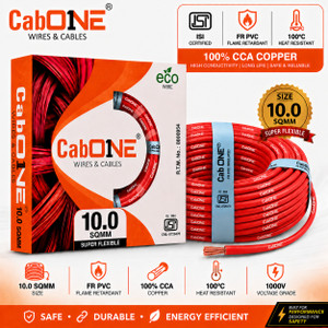 CabONE Lite 10.0 Sqmm CCA Copper Wire