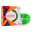 CabONE Lite 2.5 Sq mm Electrical Wire - 90m Blue Single Core CCA Copper Wire | Fire Retardant PVC Insulation for Domestic Wiring Green