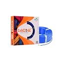CabONE Lite 0.75 Sq mm Electrical Wire - 90m Blue Single Core CCA Copper Wire | Fire Retardant PVC Insulation for Domestic Wiring Blue
