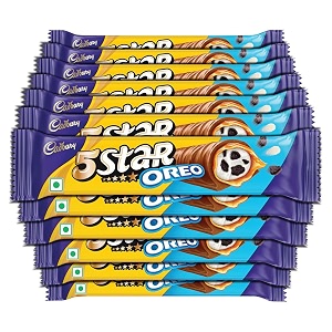 cadbury 5 star oreo chocolate bar 40 g pack of 12